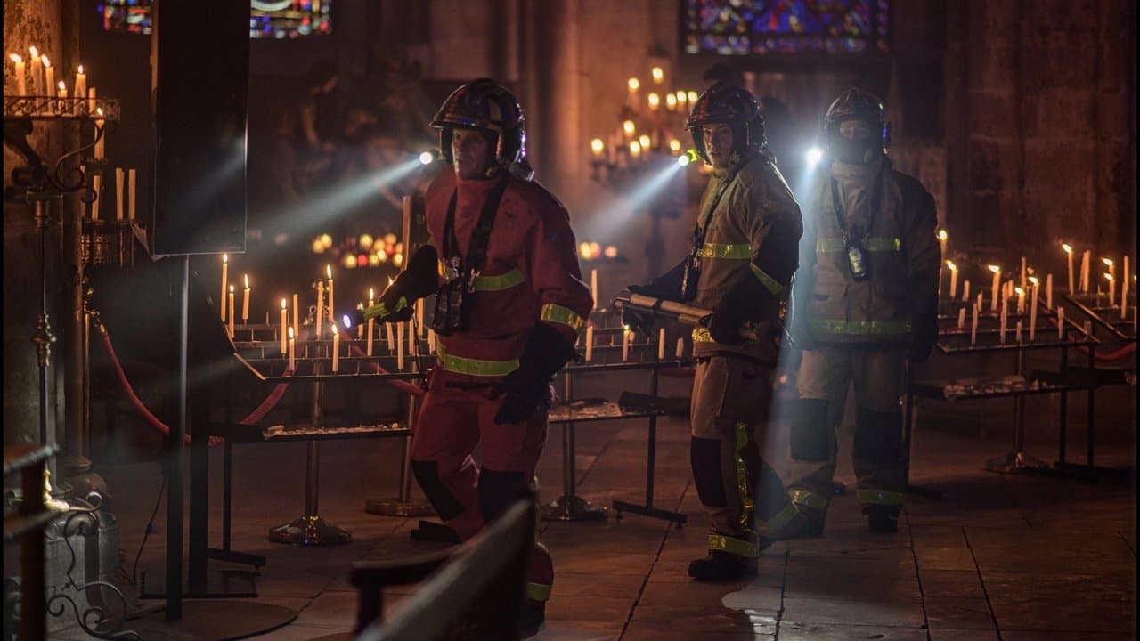 Notre-Dame on Fire still 1