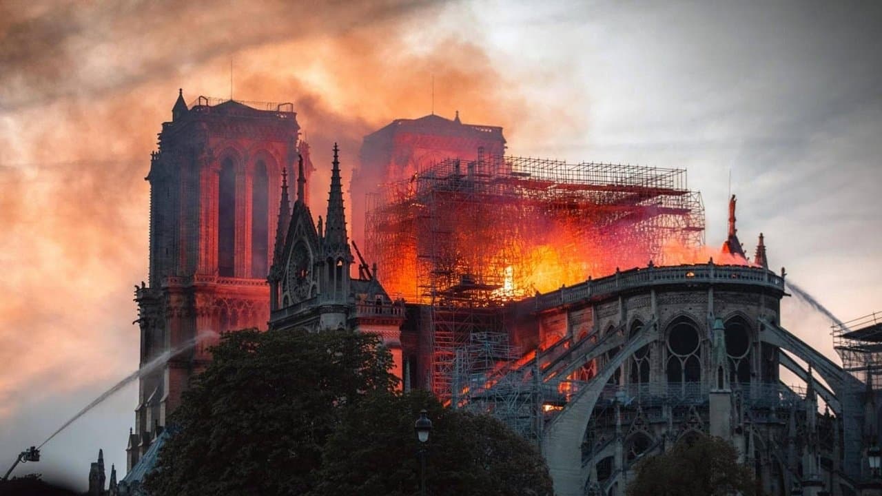 Notre-Dame on Fire still 3